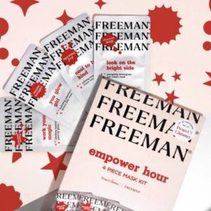 FREEMAN® EMPOWER HOUR (4) PIECE MASK KIT 0.23 FL. OZ. EACH SACHETS One B…
